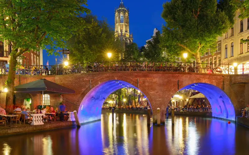 Stadsgezicht van Utrecht