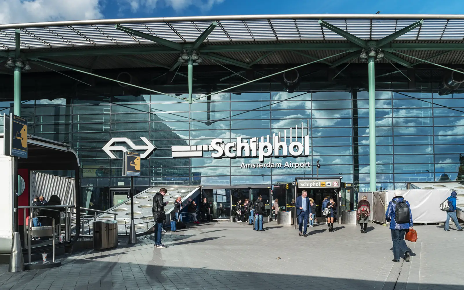 Schiphol Plaza, de centrale entree van de luchthaven