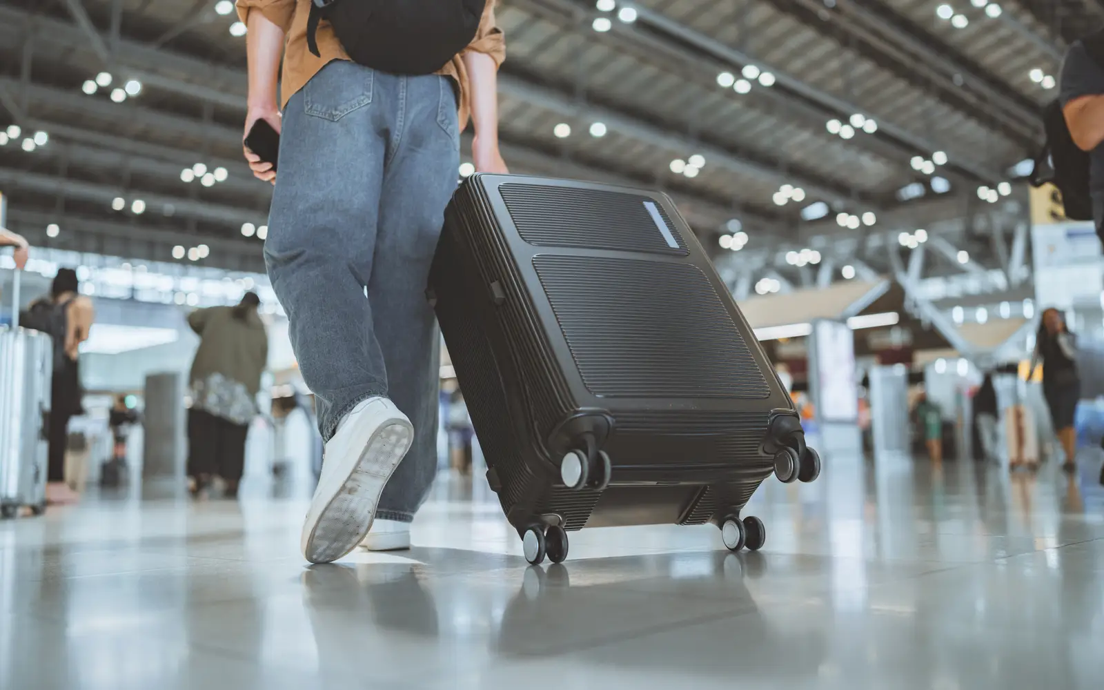 Vertrekhal van Schiphol Airport